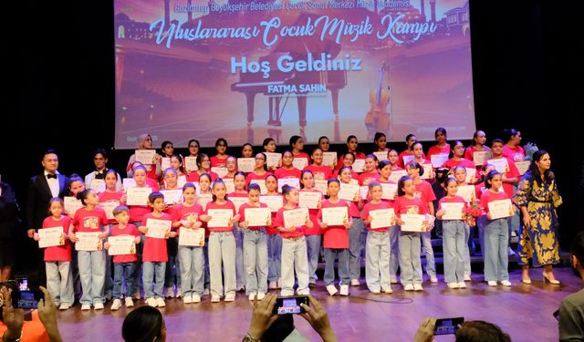 Gaziantep’te Çocukların Müzik Dolu Kampı