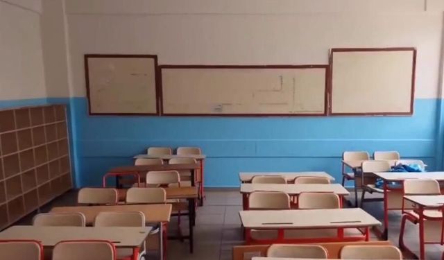 Gaziantep'te denetimli serbestlik yükümlüleri okulların bakımını yaptı