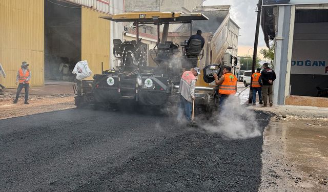 KÜSGET'te yollar yenileniyor