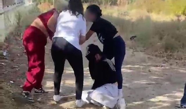 Kızların şoke eden görüntüsü