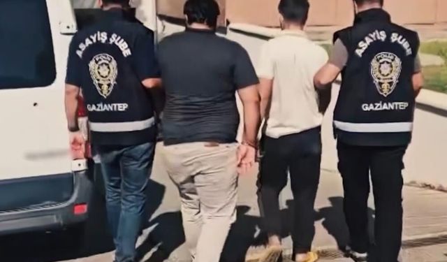 Gaziantep'te aranan şahıslar operasyonunda 155 şüpheli yakalandı