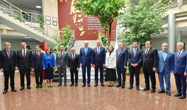 TBMM Başkanı Numan Kurtulmuş’tan GAÜN’e Ziyaret