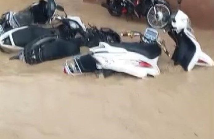 Gaziantep'te dolu ve sağanak etkili oldu