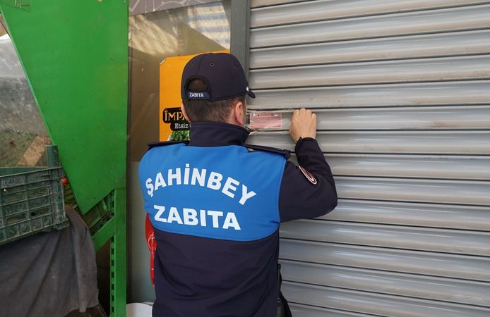 ŞAHİNBEY BELEDİYESİ ZABITA EKİPLERİ DENETİMLERİNİ SÜRDÜRÜYOR