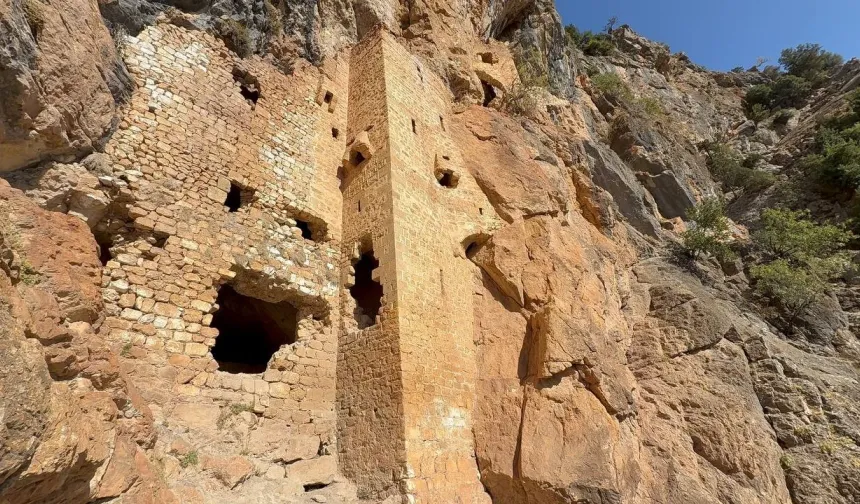 Adana'nın Sümela'sı 'Sin Manastırı' turizme kazandırılmayı bekliyor