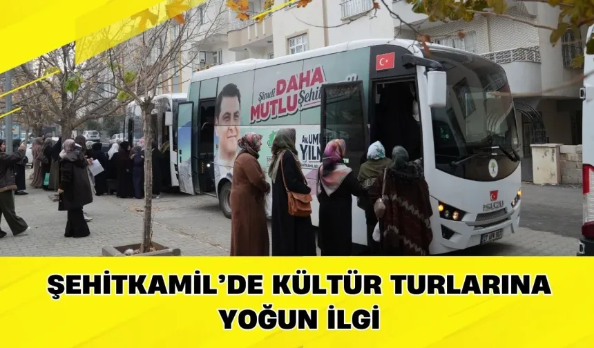 Şehitkamil’de Kültür Turlarına Yoğun İlgi