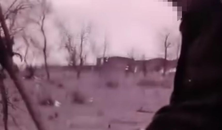 Bursa’da maganda tehlikesi kamerada