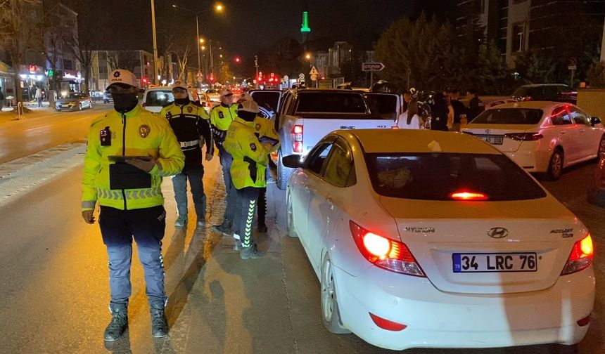 Sürücülere şok uygulama: 448 bin TL cezai işlem uygulandı