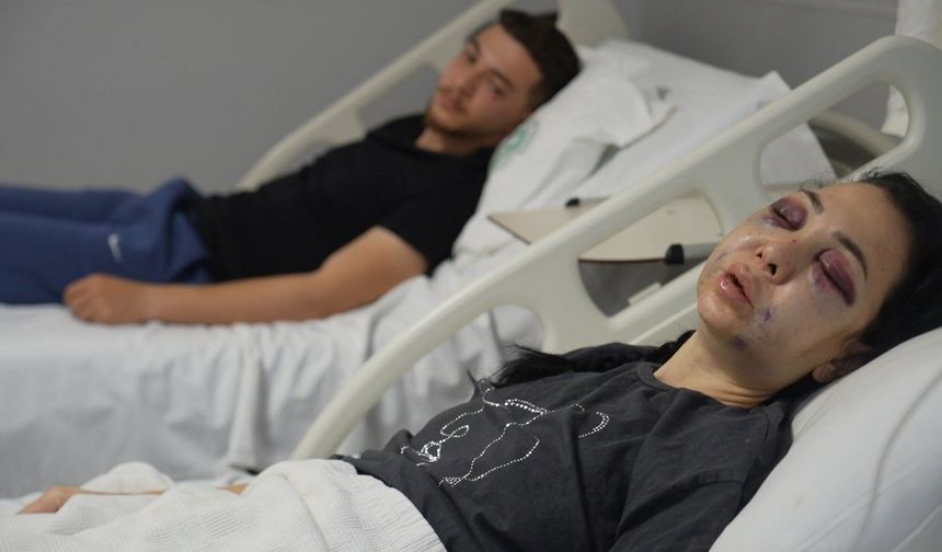 “Kadınlar var, küfür etmeyin” dedi, saldırıya uğradı