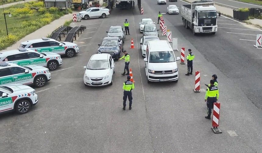 Gaziantep'te jandarmadan huzur-güven uygulaması