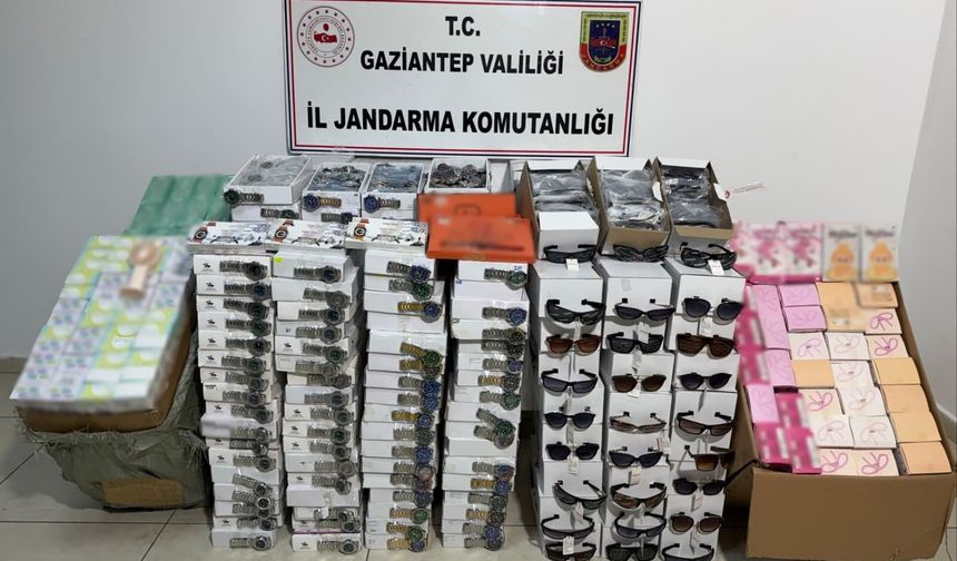 Gaziantep'te 4,5 milyon TL değerinde kaçak malzeme ele geçirildi: 1 gözaltı