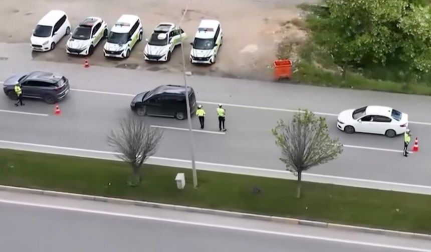 Polis ekiplerinden bayram tatilinde yoğun denetim ve uygulama