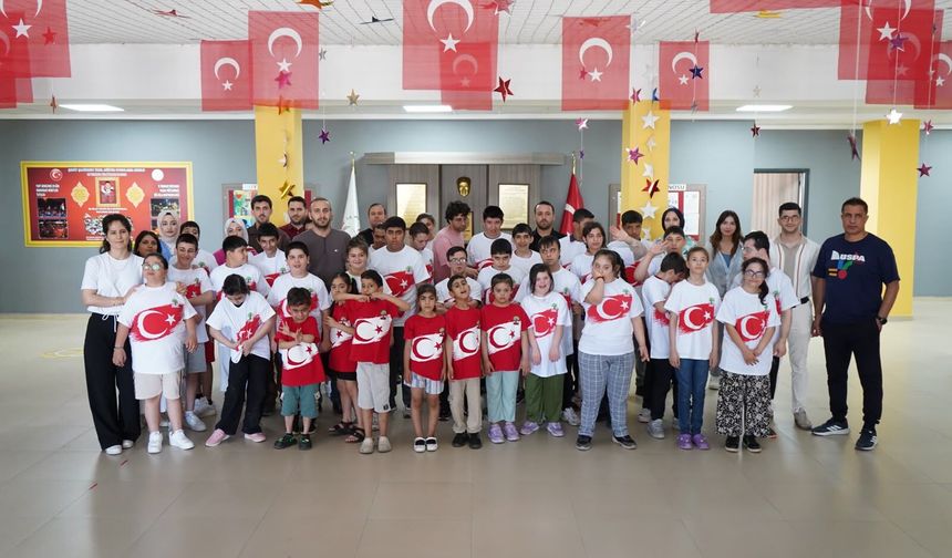 SPOR FESTİVALİ, ÖZEL GEREKSİNİMLİ ÖĞRENCİLERİN YÜZÜNÜ GÜLDÜRDÜ