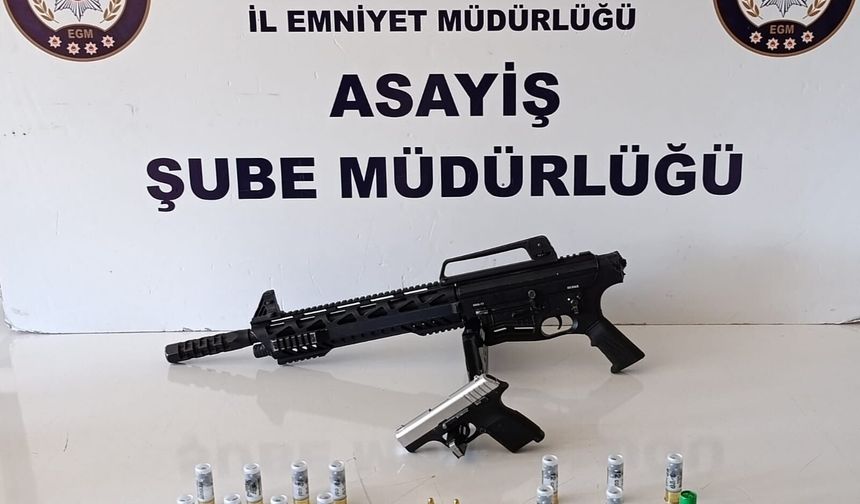 Araca silahla ateş ederek kaçan şüpheli yakalandı