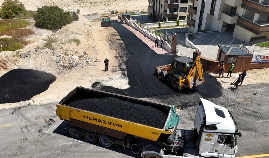 Şahinbey’de konforlu ulaşım için asfalt çalışmaları yapılıyor