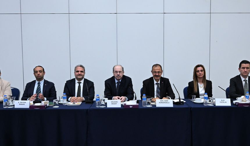 TOBB Çimento Meclisi Başkanlığına Adil Sani Konukoğlu seçildi