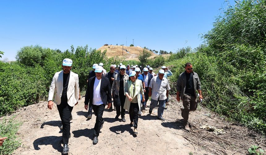 BAŞKAN ŞAHİN, KARKAMIŞ KUŞ GÖZLEM NOKTASI’NDA YÜRÜTÜLEN ÇALIŞMALARI İNCELEDİ