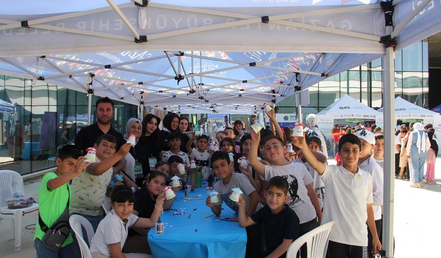 ÇEVRE FESTİVALİ GAZİANTEP’TE ÇOCUKLARI VE AİLELERİ BULUŞTURDU