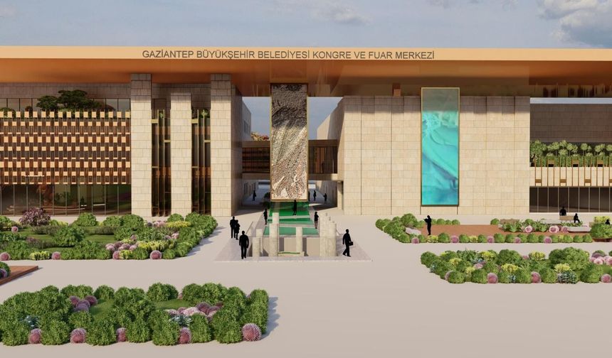 GAZİANTEP BÜYÜKŞEHİR, BÖLGENİN EN BÜYÜK KONGRE MERKEZLERİNDEN BİRİNİ ŞEHRE KAZANDIRIYOR