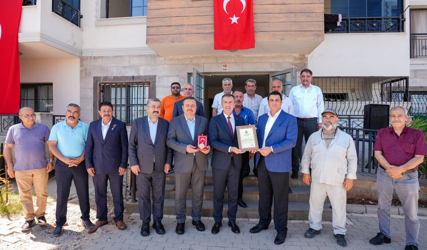 BAŞKAN YILMAZ’DAN BÜYÜK VEFA