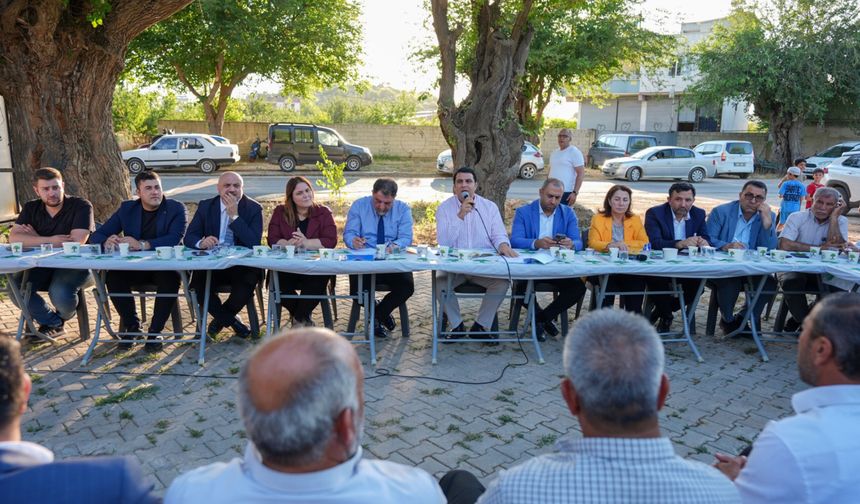 BAŞKAN YILMAZ’DAN ERİKLİ MAHALLESİ’NE ZİYARET