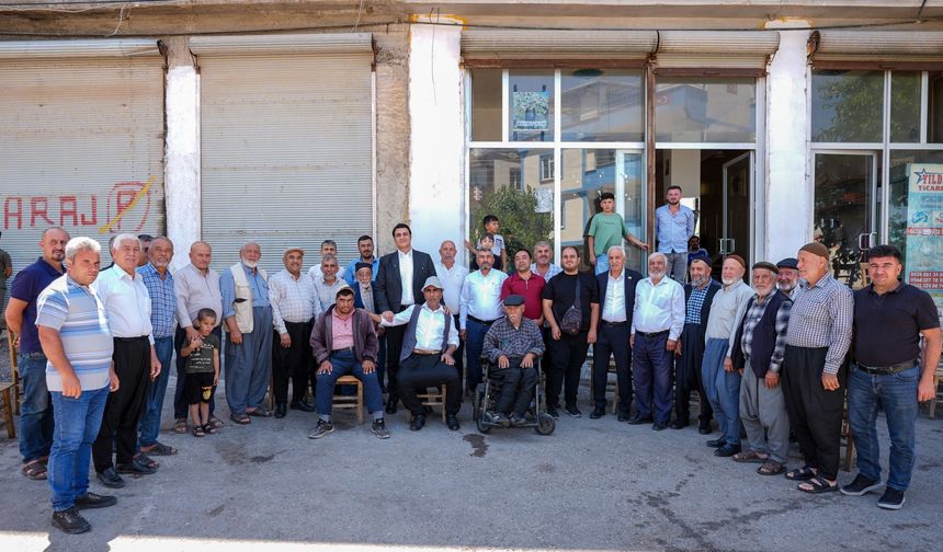 BAŞKAN YILMAZ’DAN GÖKSUNCUK’A ZİYARET