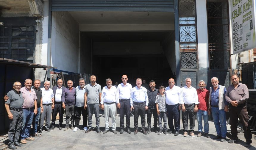Başkan Doğan: "Nizip'i ortak akılla ve esnafımızla birlikte büyüteceğiz"