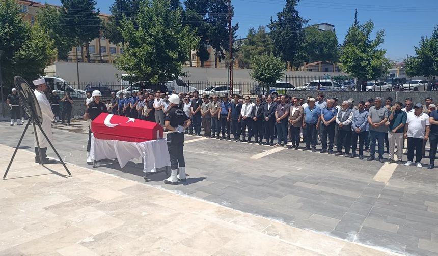 Gaziantep’te polis memuru son yolculuğuna uğurlandı