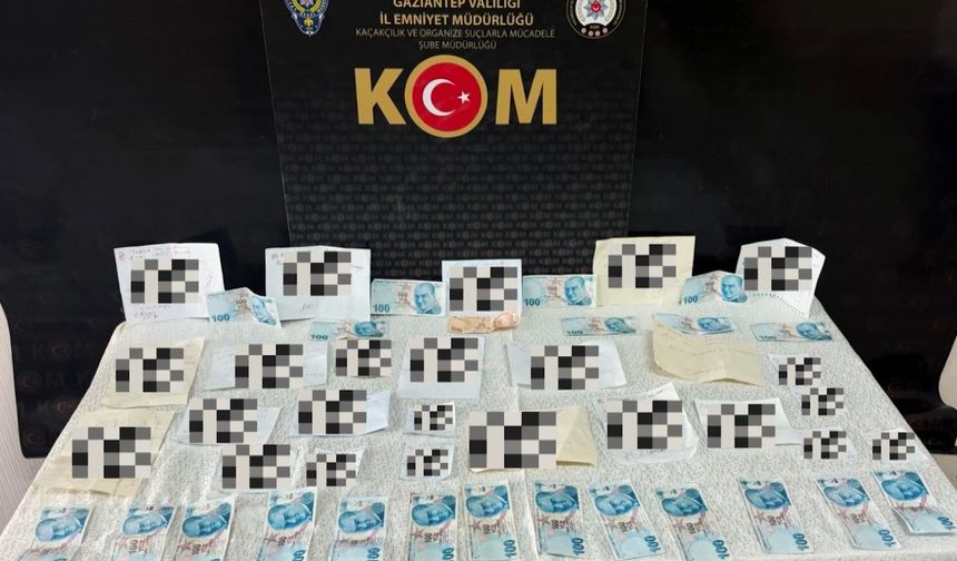 Gaziantep'te pes dedirten operasyon