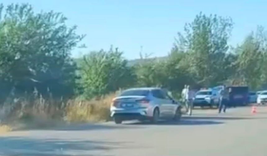 Otomobille çarpışan motosikletin sürücüsü hayatını kaybetti