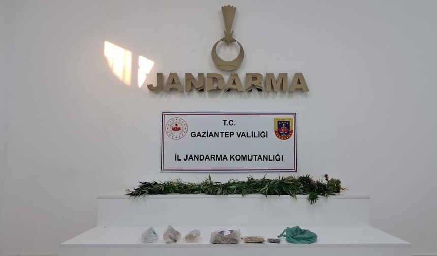 Gaziantep'te yasaklı madde operasyonu: 5 gözaltı