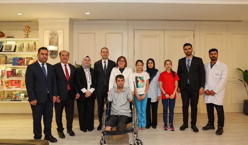 BAŞKAN ŞAHİN, UMUT OLDUĞU BURHAN DOĞRUYOL İLE BİR ARAYA GELDİ