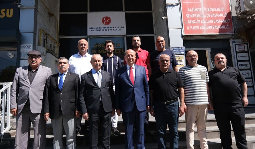 ERSİN TATAR’DAN MHP’YE ZİYARET