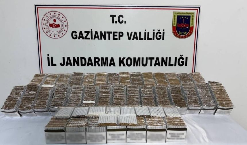 Gaziantep’te kaçakçılık operasyonu: 3 gözaltı