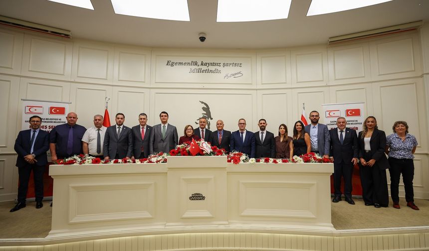İki Gazi Şehirden Tarihi Kardeşlik İmzası