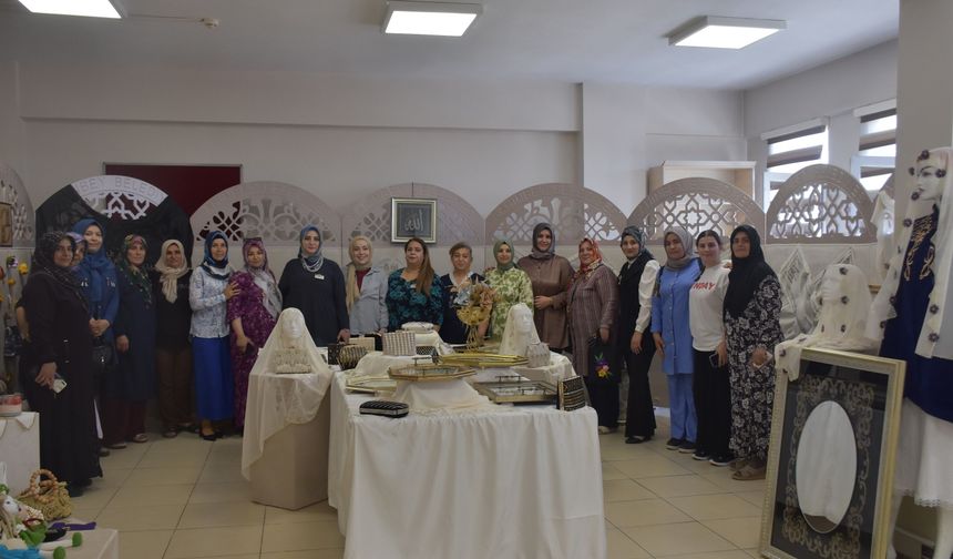 ŞAHİNBEY'DE EL EMEĞİ KAZANCA DÖNÜŞÜYOR