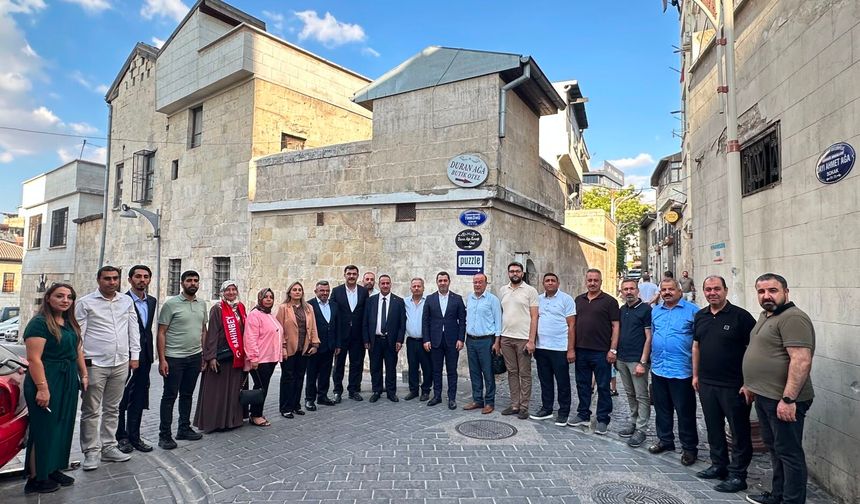 Bozgeyik STK, Esnaf ve Muhtarları ziyaret ederek Gaziantep'in Nabzı Tuttu
