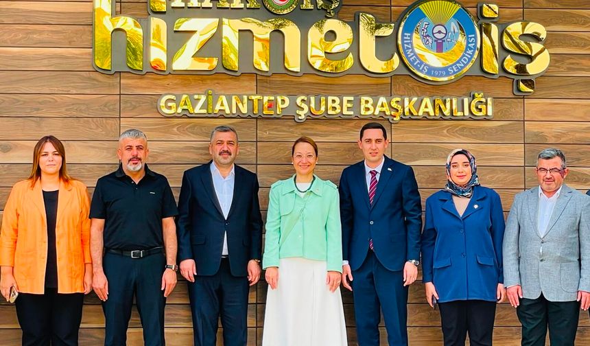 Derya Bakbak’tan Şehitkamil’de Sivil Toplum Temasları