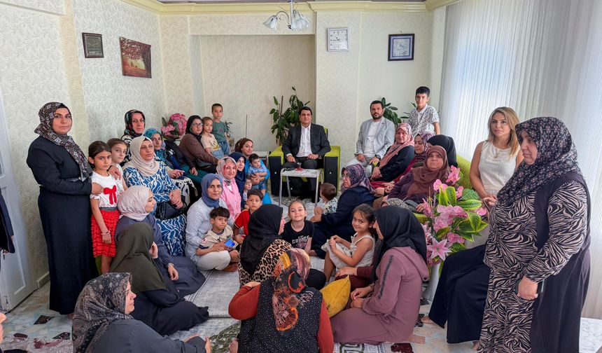 YILMAZ’DAN GAZİKENT’TE ANLAMLI ZİYARET