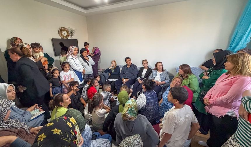 BAŞKAN YILMAZ’DAN GAZİKENT VE BEYKENT MAHALLELERİNE ZİYARET