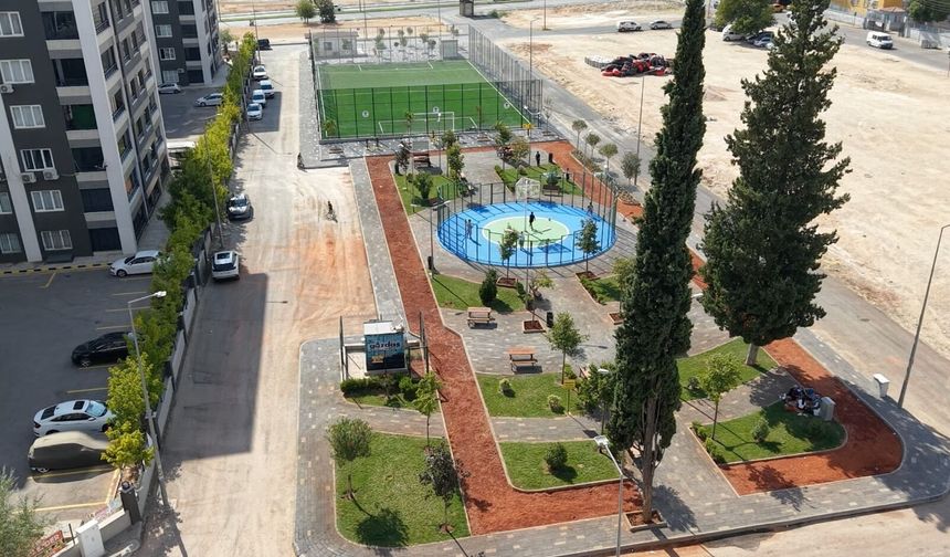 ŞEHİTKAMİL’DEN EYDİBABA’YA YENİ PARK