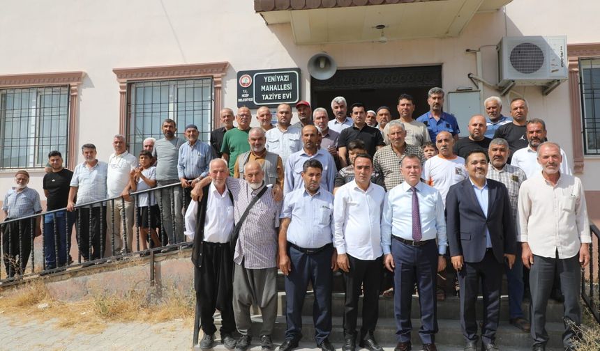 Başkan Doğan: “Bizim işimiz de gücümüz de Nizip”