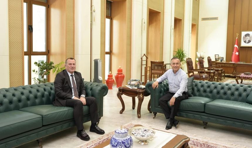 Başkan Doğan’dan Vali Çeber’e ziyaret