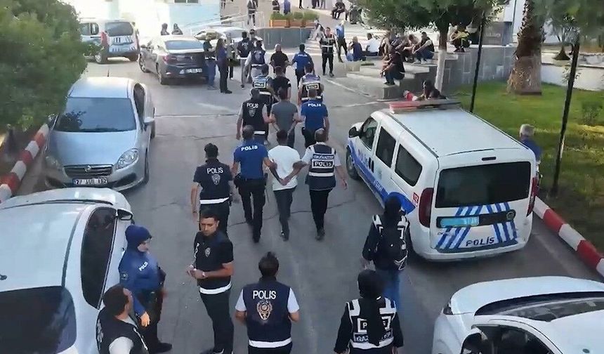 Gaziantep merkezli dev narkotik operasyonunda 416 şüpheli tutuklandı