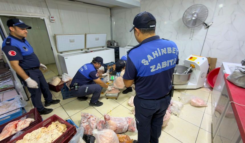 Şahinbey Zabıtasından Gıda Operasyonu!