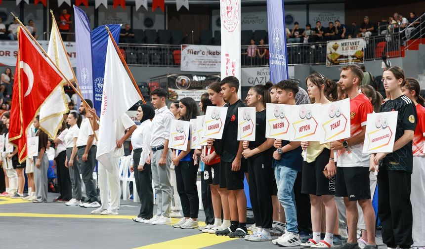 Türkiye Kulüpler Taekwondo Şampiyonası Gaziantep'te başladı