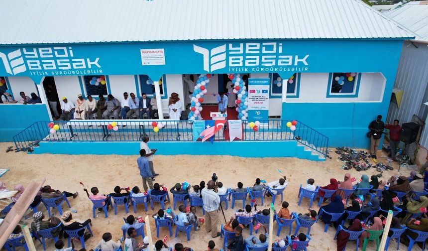 Yedi Başak’tan Somali’de eğitime kalıcı bir destek daha