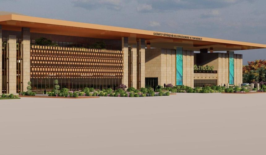 Gaziantep’e 4 Bin 120 Kişilik Kongre ve Fuar Merkezi