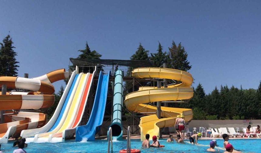 Gaziantep'te Sıcaklardan Kaçışın Adresi Aquaparklar
