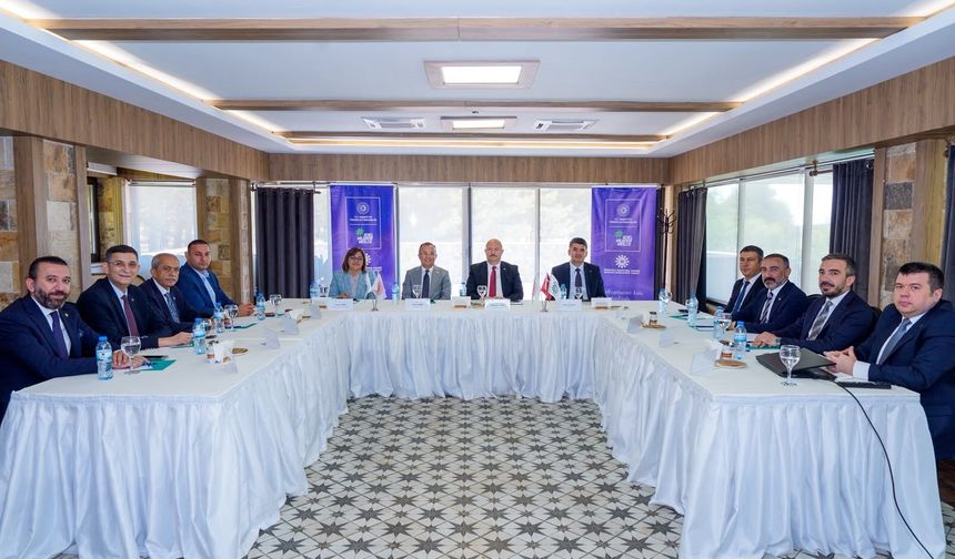İpekyolu Kalkınma Ajansı Yönetim Kurulu Gaziantep’te toplandı